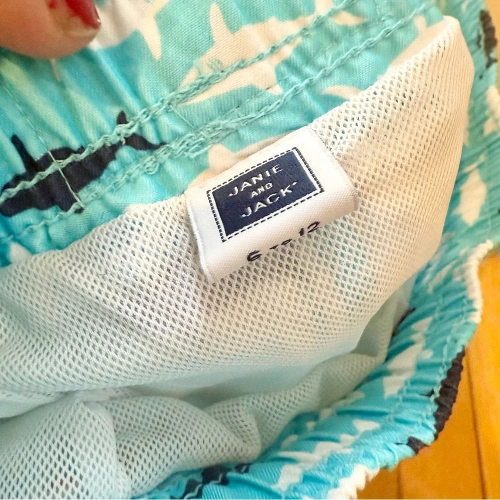 Janie and Jack Swim Trunk Bundle 6-12m